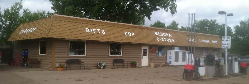 Medora Convenience Store front